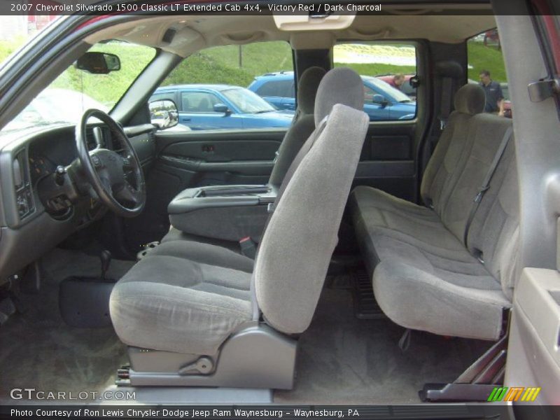 Victory Red / Dark Charcoal 2007 Chevrolet Silverado 1500 Classic LT Extended Cab 4x4