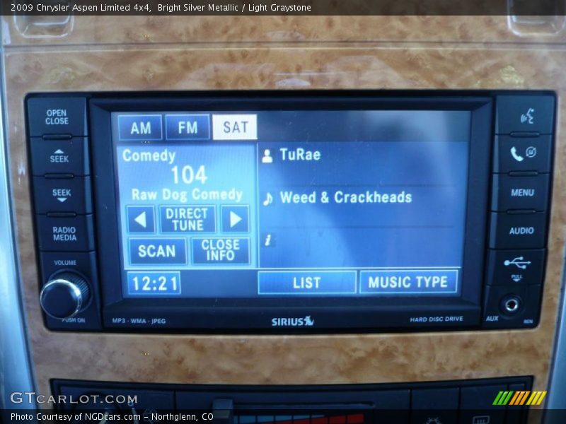 Bright Silver Metallic / Light Graystone 2009 Chrysler Aspen Limited 4x4