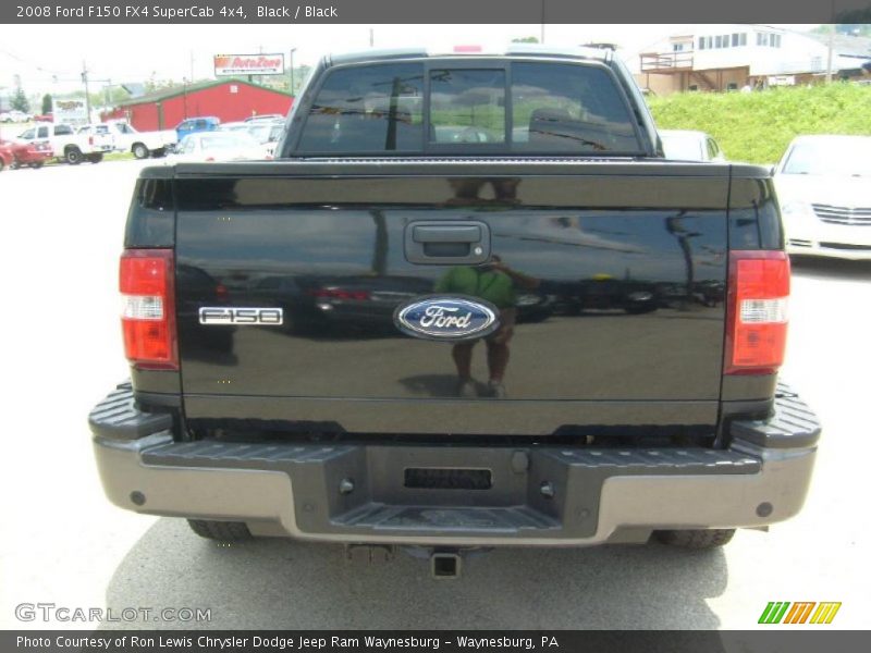 Black / Black 2008 Ford F150 FX4 SuperCab 4x4