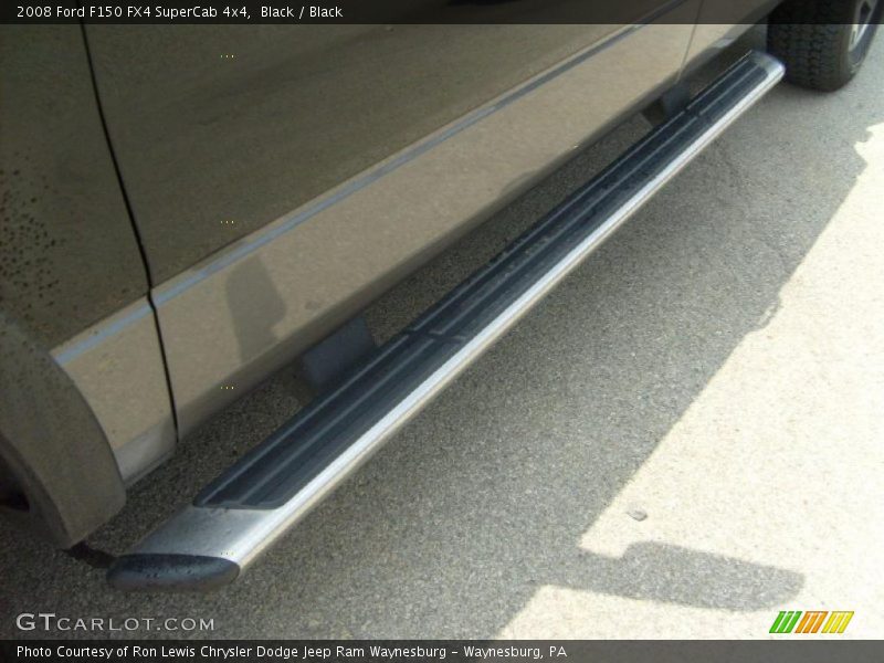Black / Black 2008 Ford F150 FX4 SuperCab 4x4