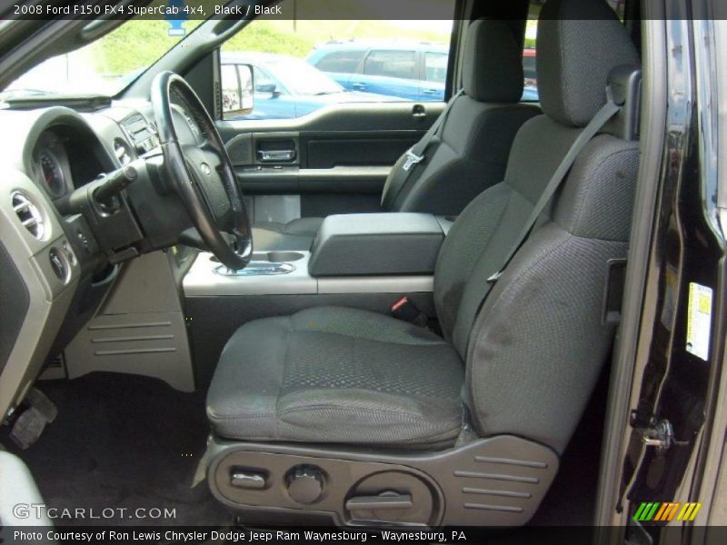Black / Black 2008 Ford F150 FX4 SuperCab 4x4