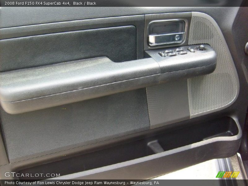 Black / Black 2008 Ford F150 FX4 SuperCab 4x4