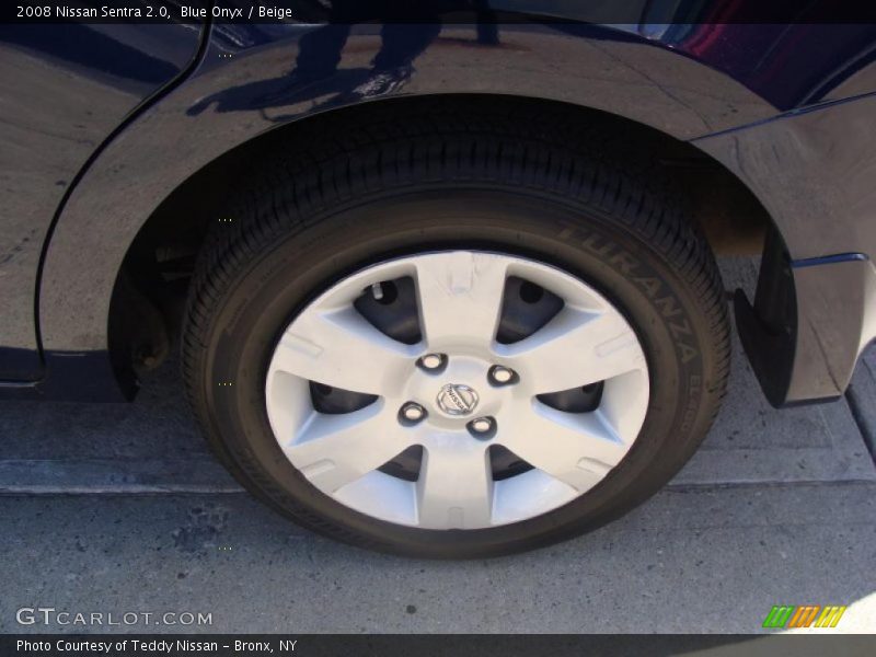 Blue Onyx / Beige 2008 Nissan Sentra 2.0