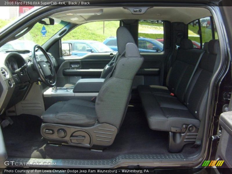 Black / Black 2008 Ford F150 FX4 SuperCab 4x4