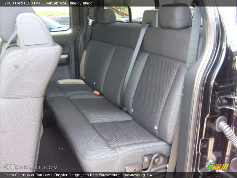Black / Black 2008 Ford F150 FX4 SuperCab 4x4