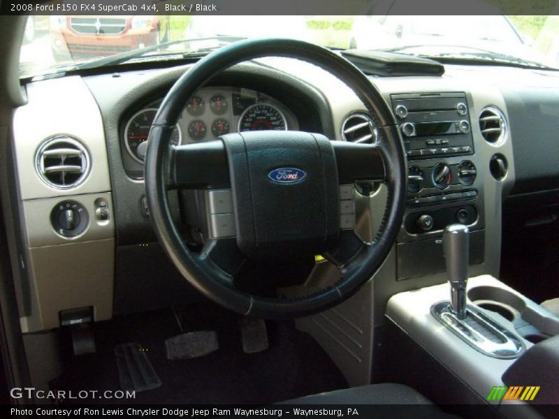Black / Black 2008 Ford F150 FX4 SuperCab 4x4