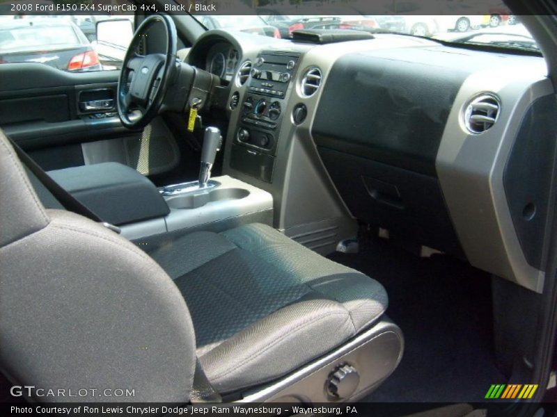 Black / Black 2008 Ford F150 FX4 SuperCab 4x4