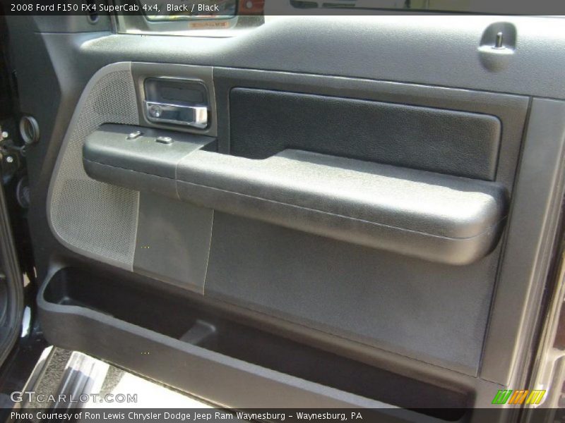 Black / Black 2008 Ford F150 FX4 SuperCab 4x4