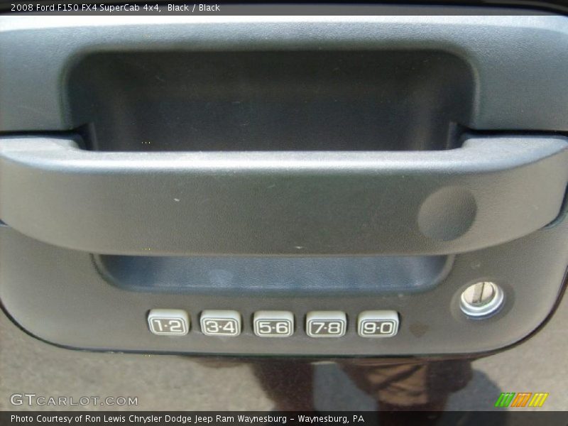 Black / Black 2008 Ford F150 FX4 SuperCab 4x4