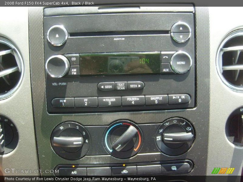 Black / Black 2008 Ford F150 FX4 SuperCab 4x4