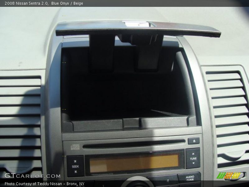 Blue Onyx / Beige 2008 Nissan Sentra 2.0