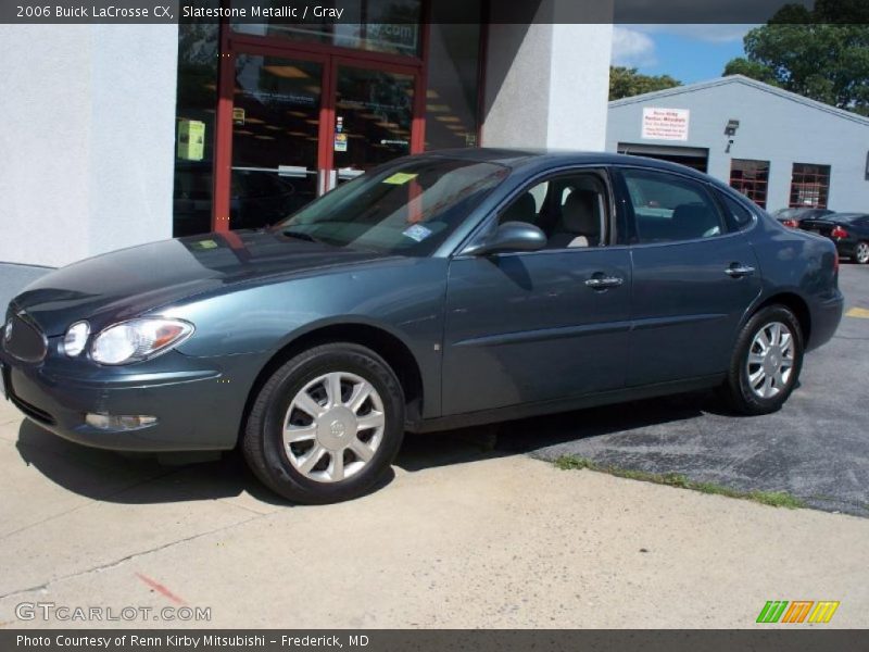 Slatestone Metallic / Gray 2006 Buick LaCrosse CX