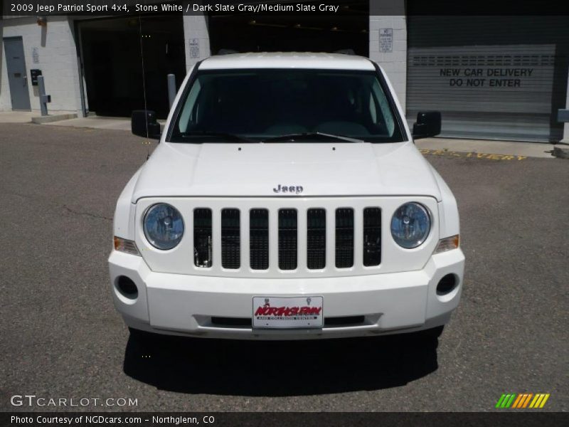 Stone White / Dark Slate Gray/Medium Slate Gray 2009 Jeep Patriot Sport 4x4