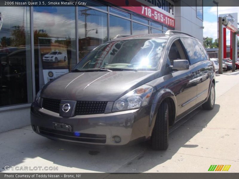 Smoke Metallic / Gray 2006 Nissan Quest 3.5