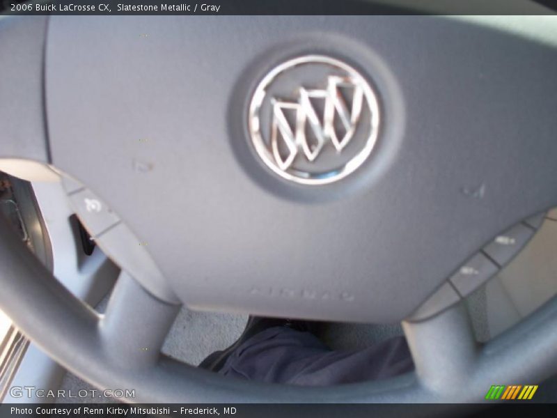 Slatestone Metallic / Gray 2006 Buick LaCrosse CX