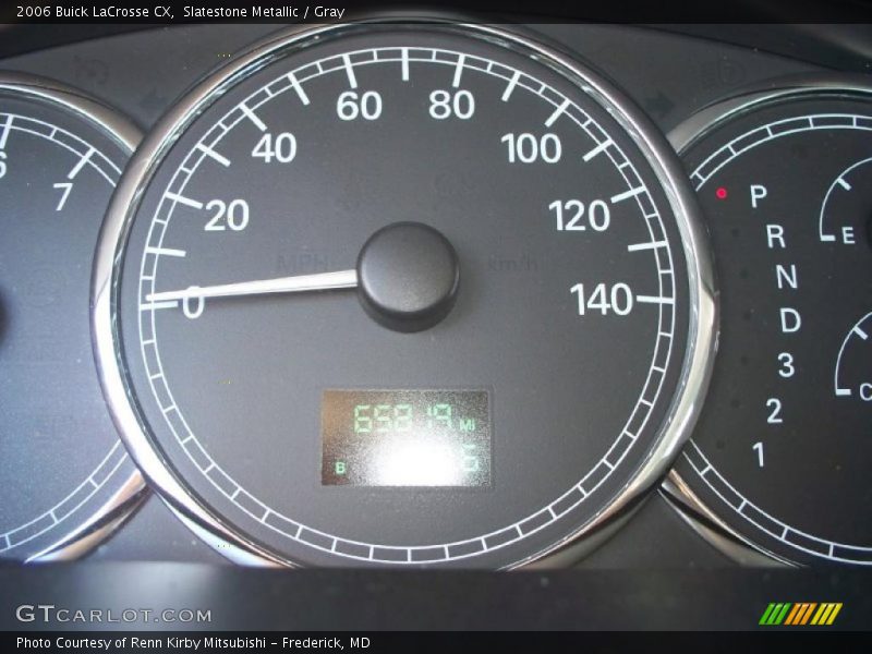 Slatestone Metallic / Gray 2006 Buick LaCrosse CX