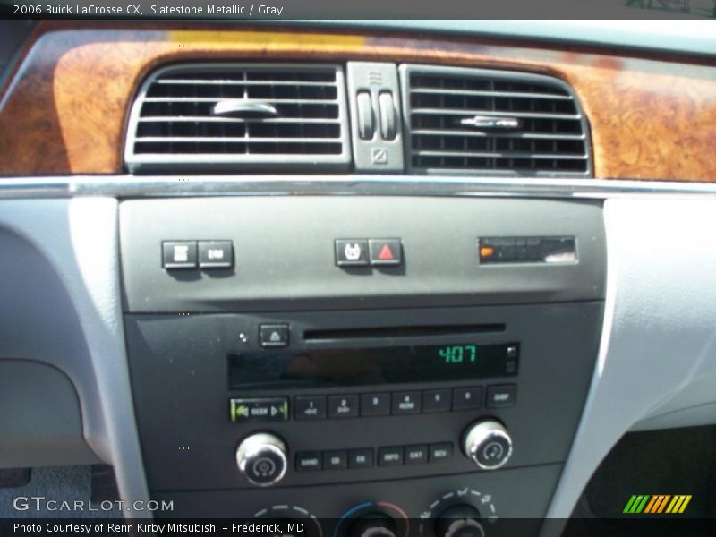 Slatestone Metallic / Gray 2006 Buick LaCrosse CX