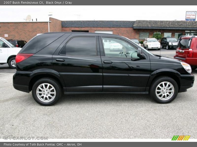 Black Onyx / Gray 2007 Buick Rendezvous CX