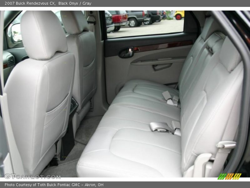 Black Onyx / Gray 2007 Buick Rendezvous CX