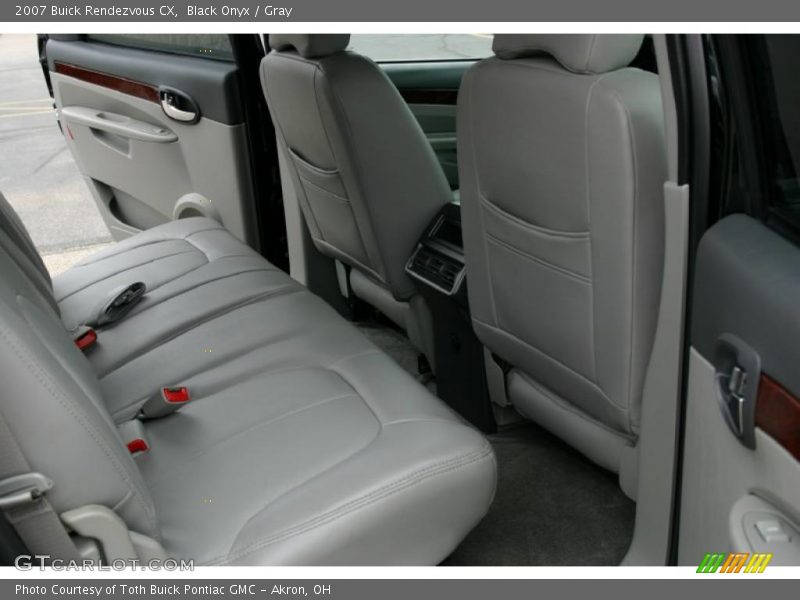 Black Onyx / Gray 2007 Buick Rendezvous CX