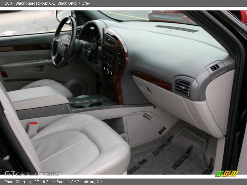 Black Onyx / Gray 2007 Buick Rendezvous CX