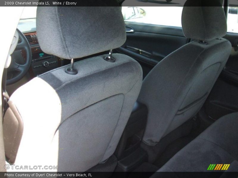 White / Ebony 2009 Chevrolet Impala LS