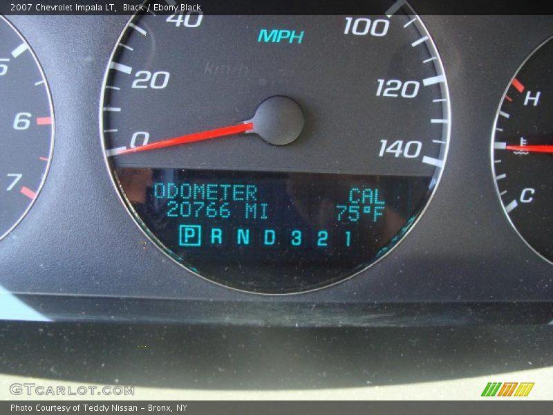 Black / Ebony Black 2007 Chevrolet Impala LT