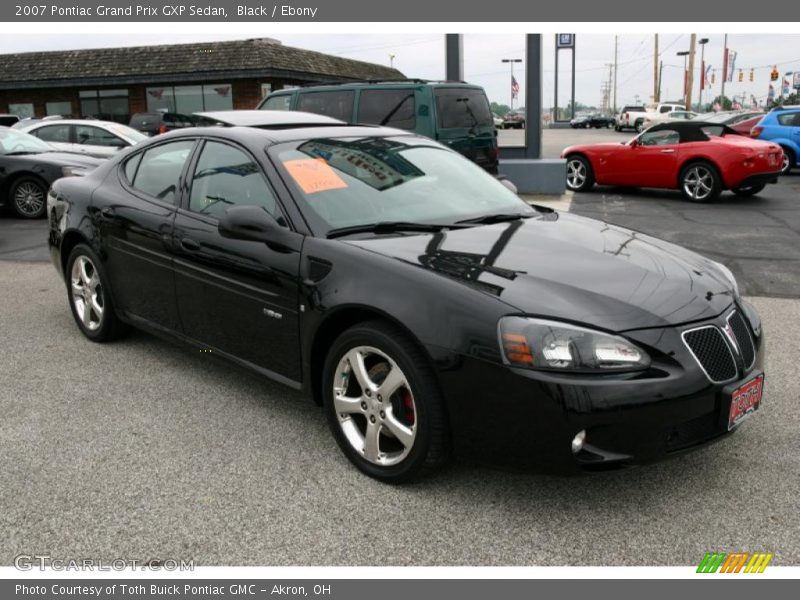 Black / Ebony 2007 Pontiac Grand Prix GXP Sedan