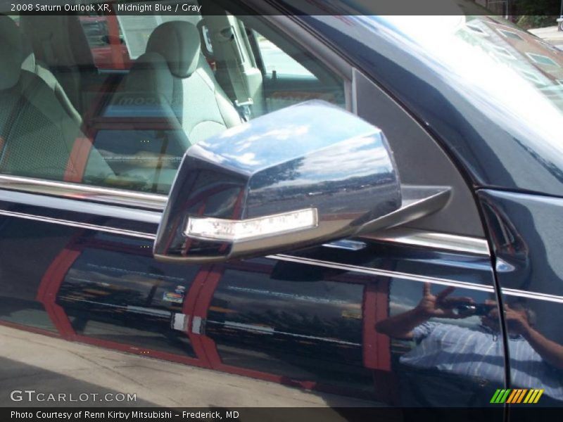 Midnight Blue / Gray 2008 Saturn Outlook XR
