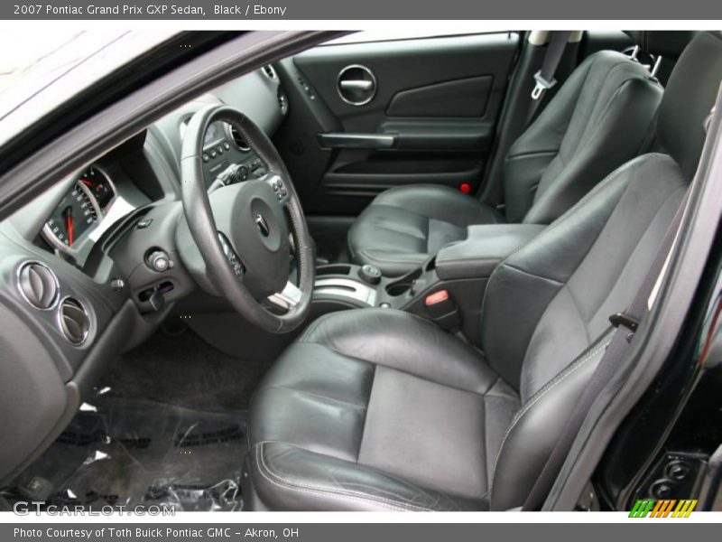 Black / Ebony 2007 Pontiac Grand Prix GXP Sedan