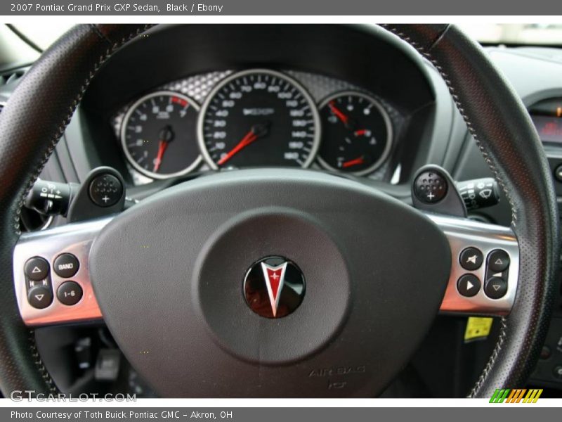 Black / Ebony 2007 Pontiac Grand Prix GXP Sedan