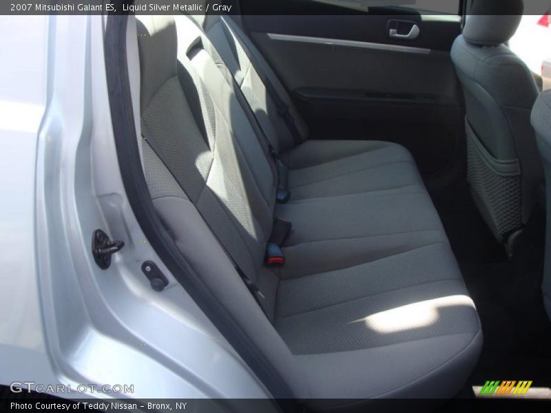 Liquid Silver Metallic / Gray 2007 Mitsubishi Galant ES