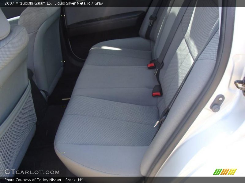 Liquid Silver Metallic / Gray 2007 Mitsubishi Galant ES