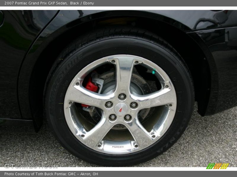 Black / Ebony 2007 Pontiac Grand Prix GXP Sedan