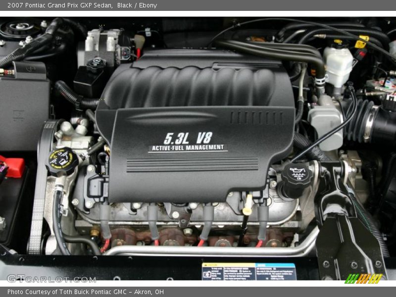 Black / Ebony 2007 Pontiac Grand Prix GXP Sedan