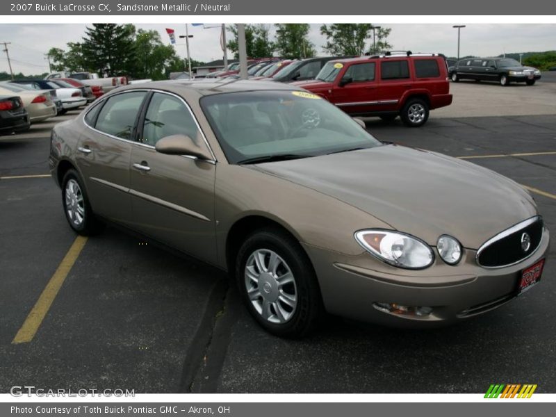 Sandstone Metallic / Neutral 2007 Buick LaCrosse CX