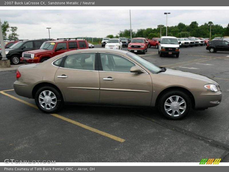 Sandstone Metallic / Neutral 2007 Buick LaCrosse CX