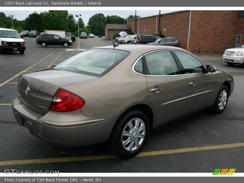 Sandstone Metallic / Neutral 2007 Buick LaCrosse CX