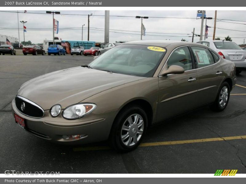 Sandstone Metallic / Neutral 2007 Buick LaCrosse CX