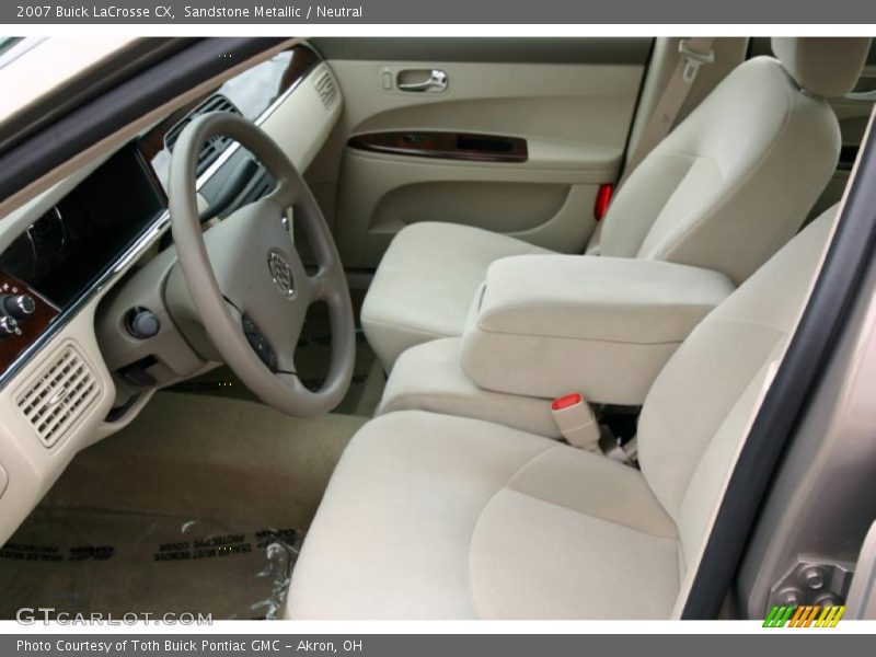Sandstone Metallic / Neutral 2007 Buick LaCrosse CX