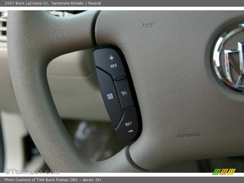 Sandstone Metallic / Neutral 2007 Buick LaCrosse CX