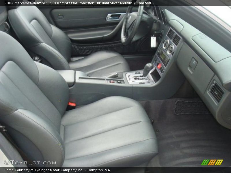 Brilliant Silver Metallic / Charcoal 2004 Mercedes-Benz SLK 230 Kompressor Roadster