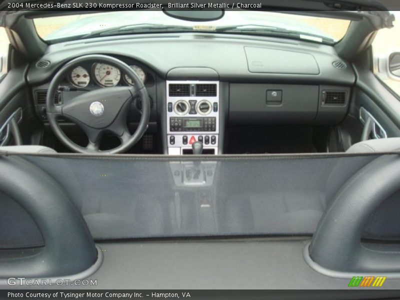 Brilliant Silver Metallic / Charcoal 2004 Mercedes-Benz SLK 230 Kompressor Roadster