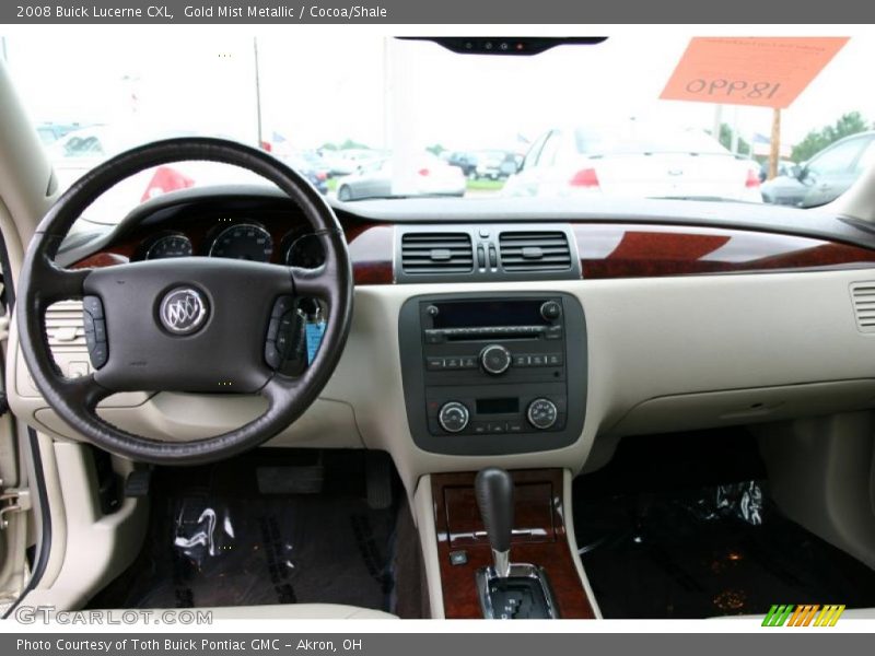 Gold Mist Metallic / Cocoa/Shale 2008 Buick Lucerne CXL