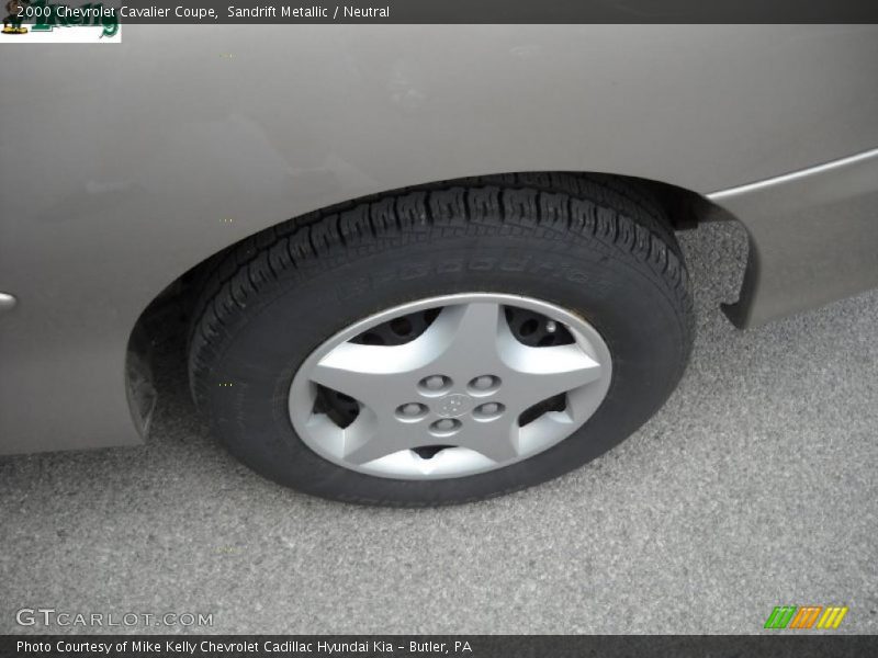 Sandrift Metallic / Neutral 2000 Chevrolet Cavalier Coupe