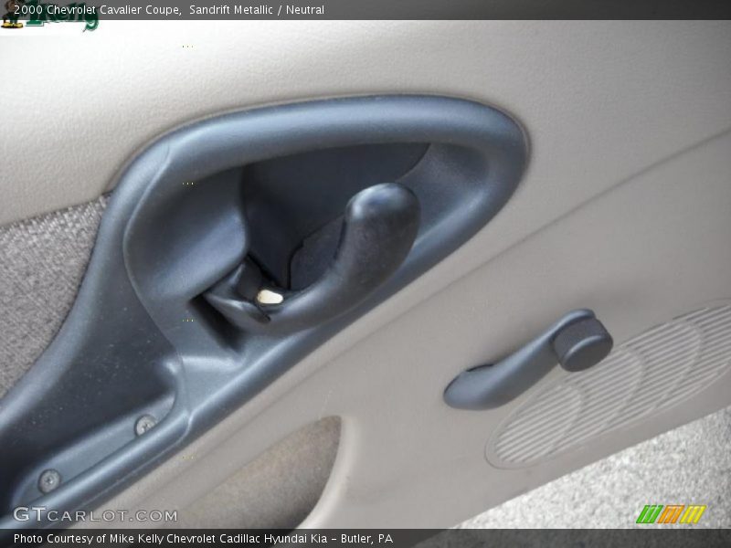 Sandrift Metallic / Neutral 2000 Chevrolet Cavalier Coupe