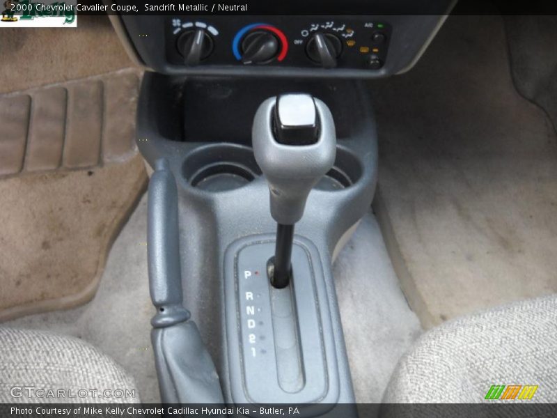 Sandrift Metallic / Neutral 2000 Chevrolet Cavalier Coupe