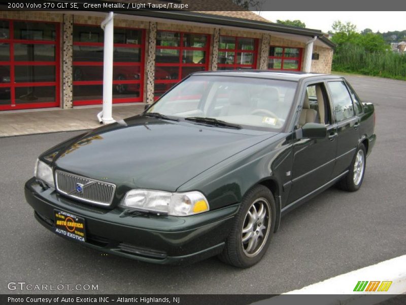 Green Metallic / Light Taupe/Taupe 2000 Volvo S70 GLT SE