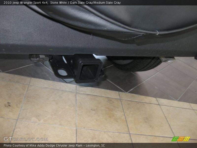 Stone White / Dark Slate Gray/Medium Slate Gray 2010 Jeep Wrangler Sport 4x4