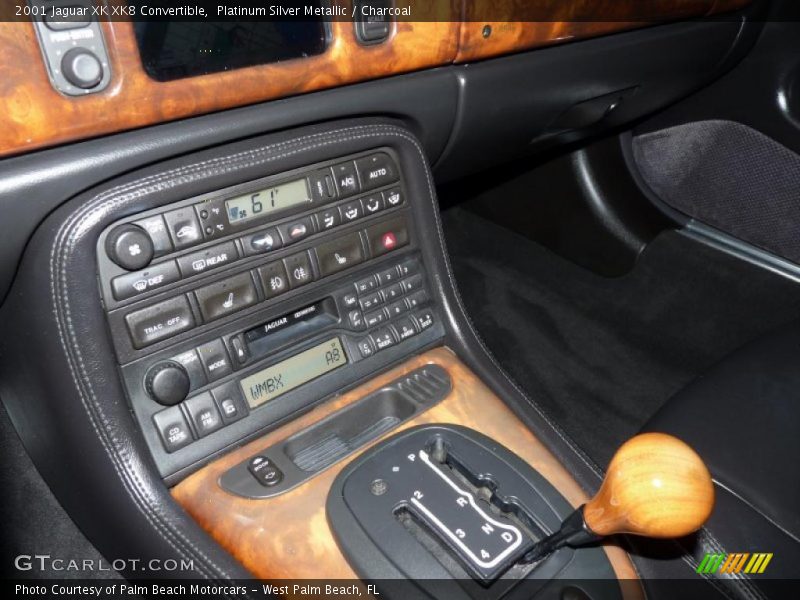 Platinum Silver Metallic / Charcoal 2001 Jaguar XK XK8 Convertible